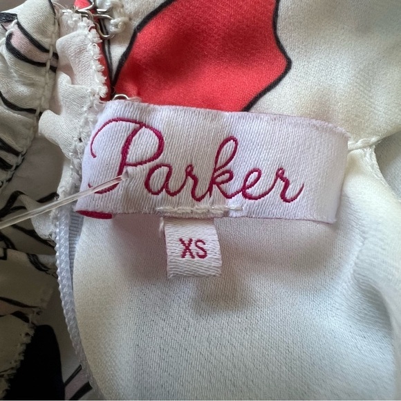 Parker patterned halter mock neck patterned dress 13487 - Picture 11 of 12